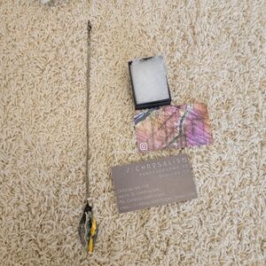 Bumblebee Jasper Necklace Handmade Boho Stone Jewelry NWT